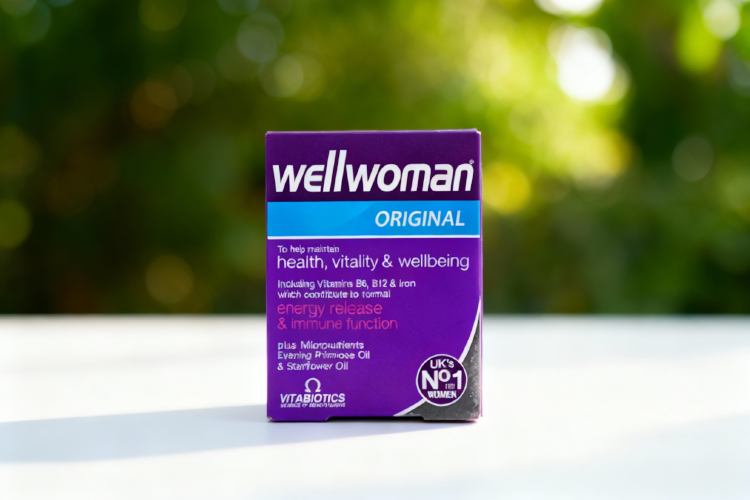 قرص ول وومن برای چه سنی مناسب است - تصویر مکمل روی سطح سفید